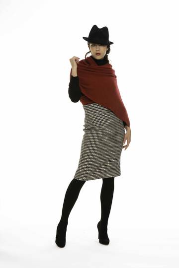 Merino Possum Lightweight Moss Stitch Wrap